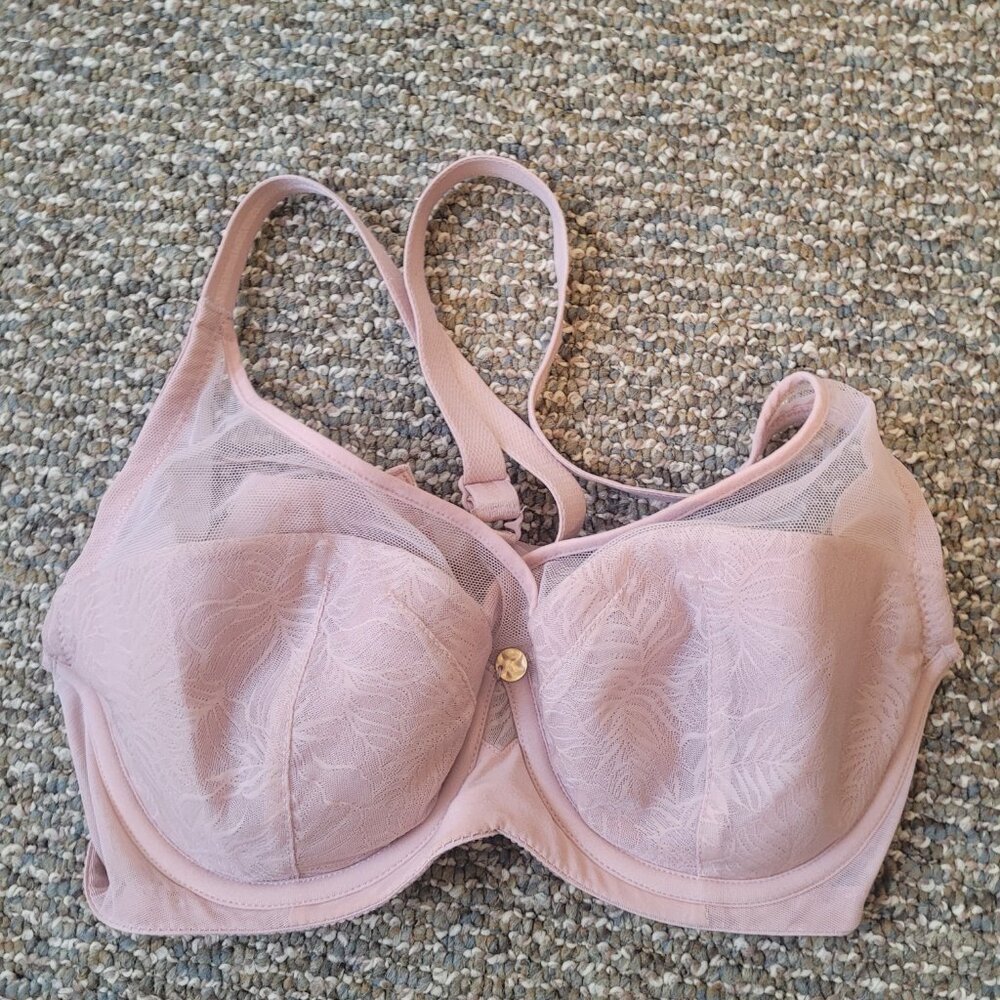 Pink/Tan Understance Bra size 30D